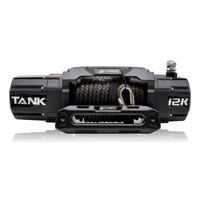 CARBON OFFROAD TANK 12000LB WINCH 12V