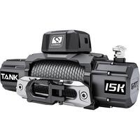 CARBON OFFROAD TANK 15000LB WINCH 12V