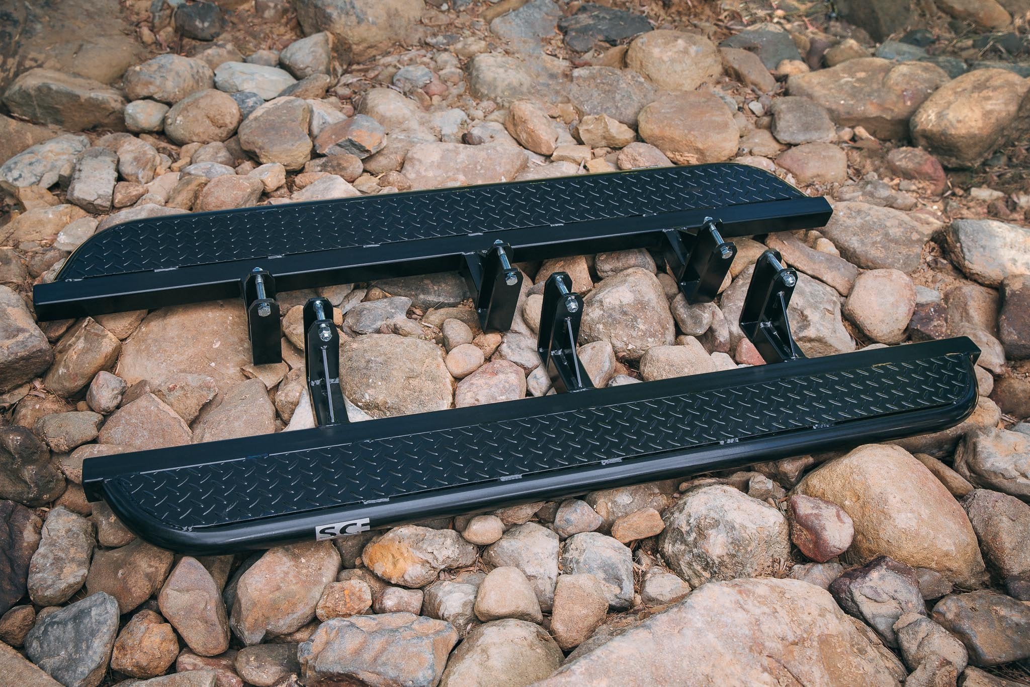 SCF DIY ROCKSLIDER CHECKER PLATE - PAIR